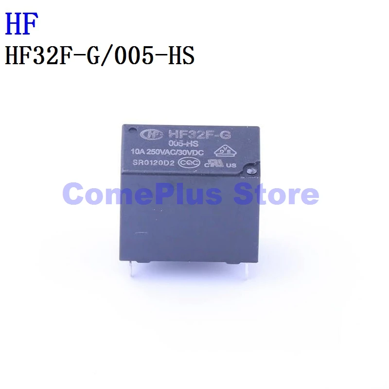 

5PCS HF32F-G/005-HS 012 024 5V 12V 24V HF Power Relays