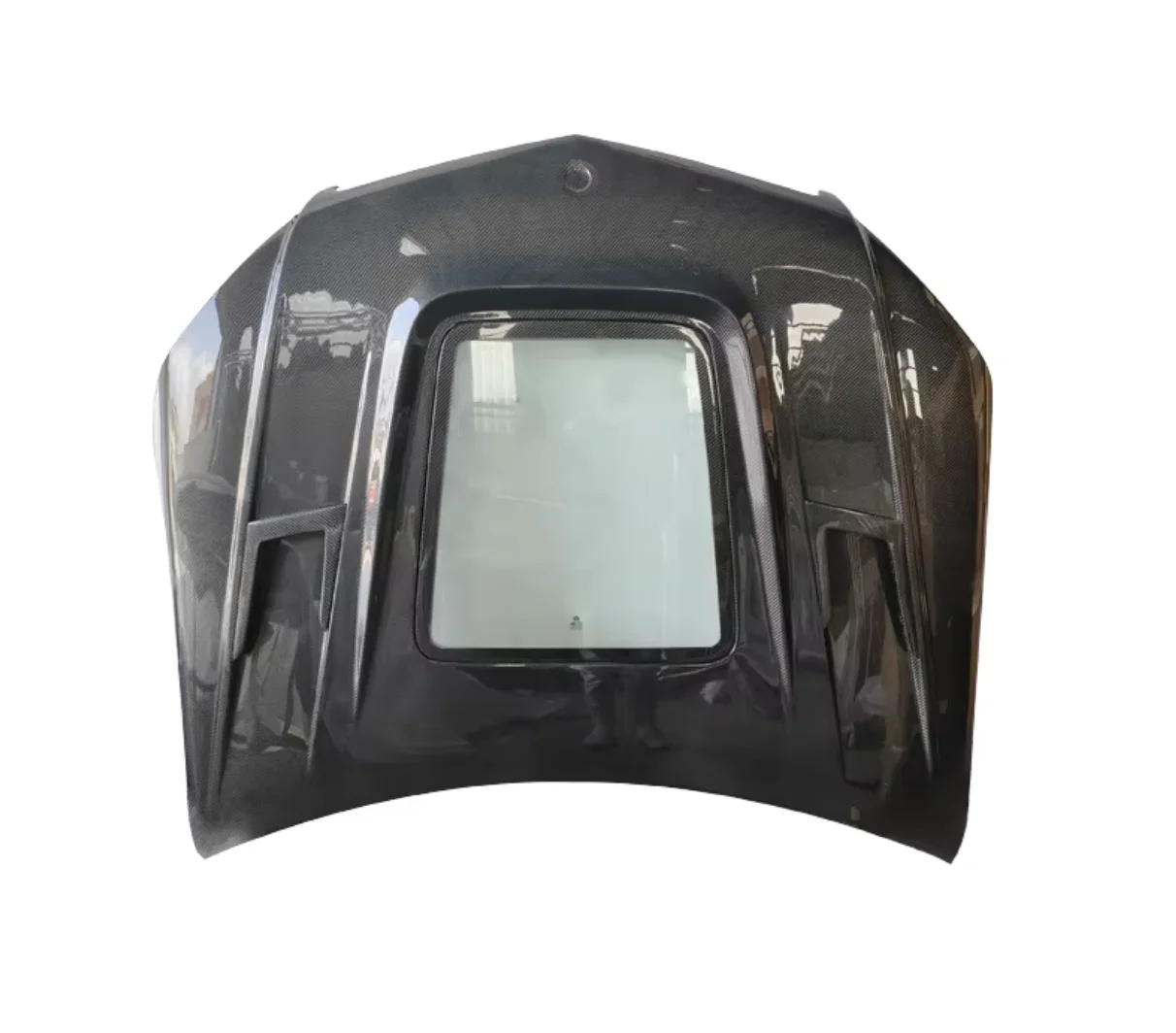 3K Twill Clear Carbon Fiber Front Hood W204 C-Class C63 Exterior Tuning Replacement PartsCar Parts And Car Kits view 4
