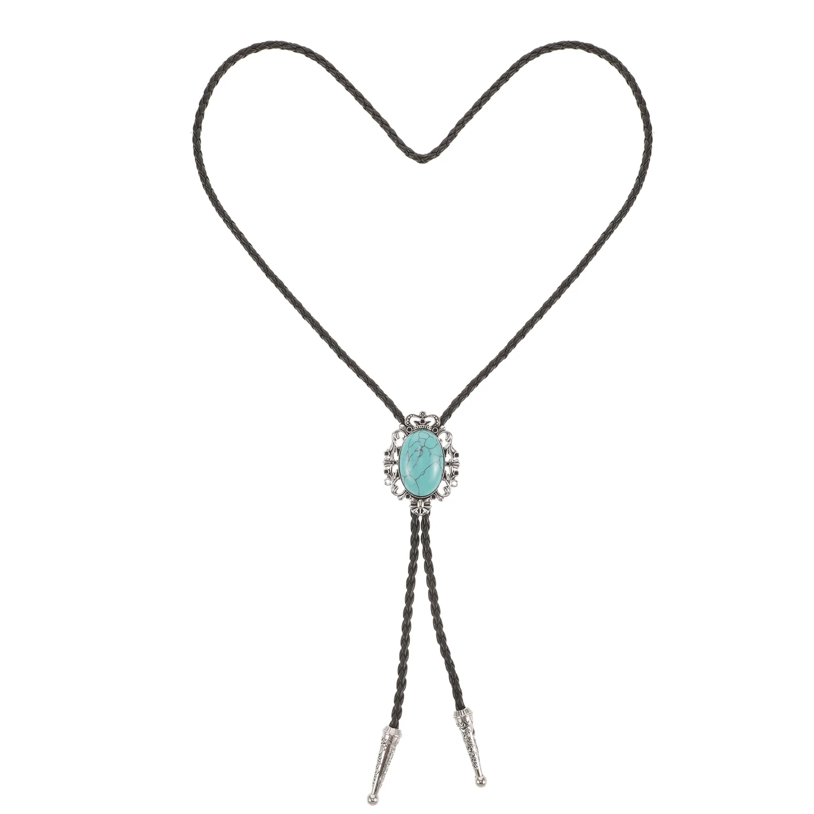 Рисунок 4 - Мужская винтажная веревка-боло с бирюзовым агатом