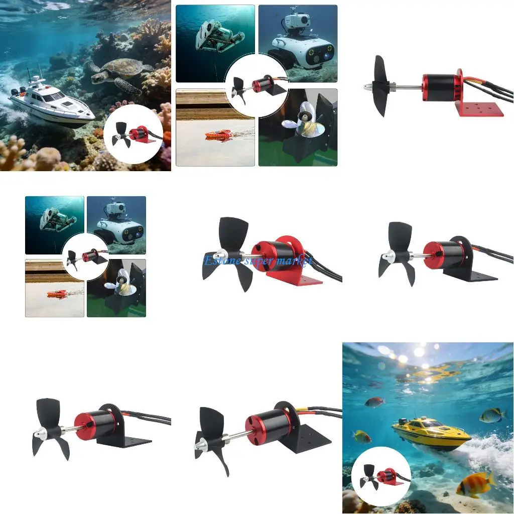 Estrutura impulso subaquático eficiente 090B para barcos e replicação fluxo, destacando buraco fechado e forte impulso