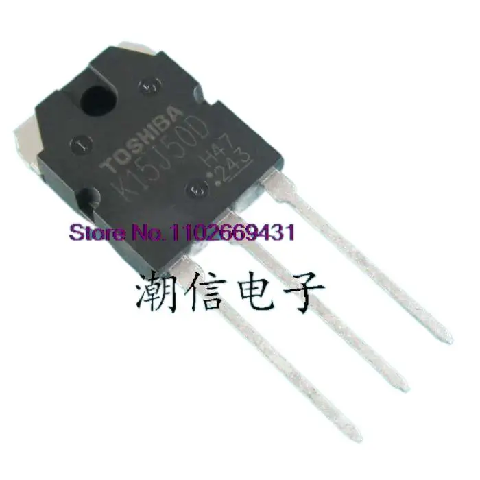 

5 шт./партия K15J50D TK15J50D 15A 500V оригинал, искусственная кожа. Power IC