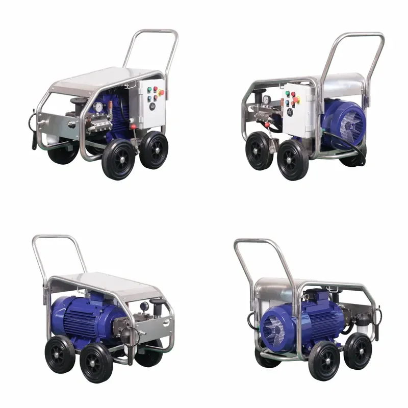 for Industrial Ultra High Pressure Cleaner 500bar Tankless 380V 440V High Power High Pressure Water Gun Equipment