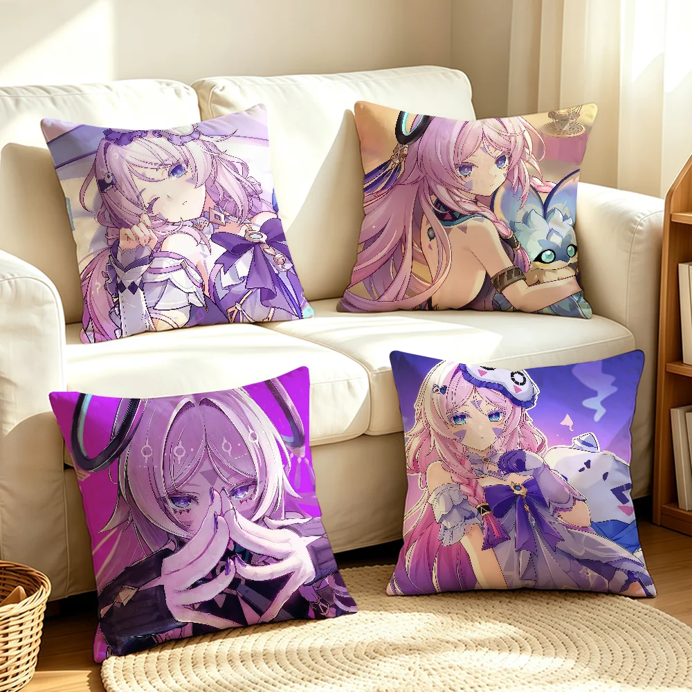 Citlali Genshin Impact cushion cover Soft Smooth Hidden Zipper Washable Decorative Couch Bedroom Office Housewarming Gift