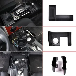 LHD For Toyota FJ Cruiser 2007-2021 Black Car Center Console Gear Side Storage Box Phone Box Car Interior Accessories