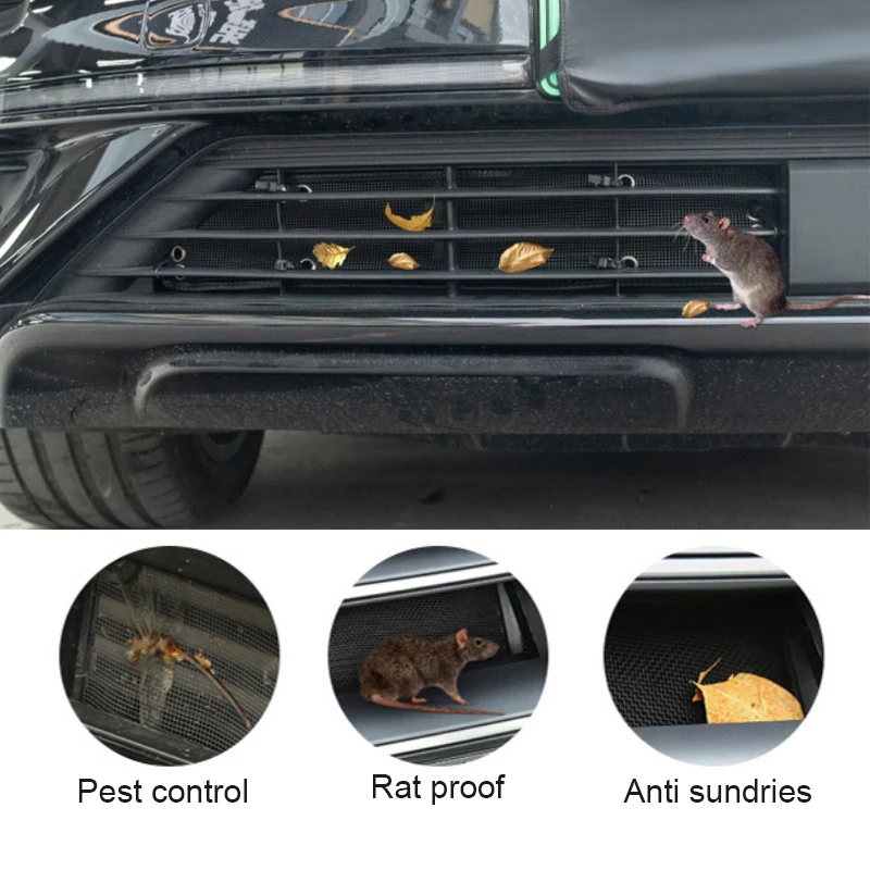 4pcs Car Insect-proof Air Inlet Protection Cover Insert Vent Racing Grill Filter Net Accessory For GEELY LYNK&CO 05 2023-2025