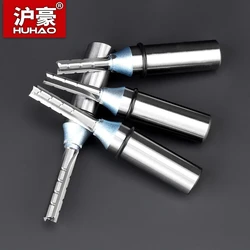 HUHAO 12.7mm 3 Fluiten TCT Trimmen Rechte Frees Voor MDF Multiplex Spaanplaat Hard Hout Boor Graveren Router bit Endmil