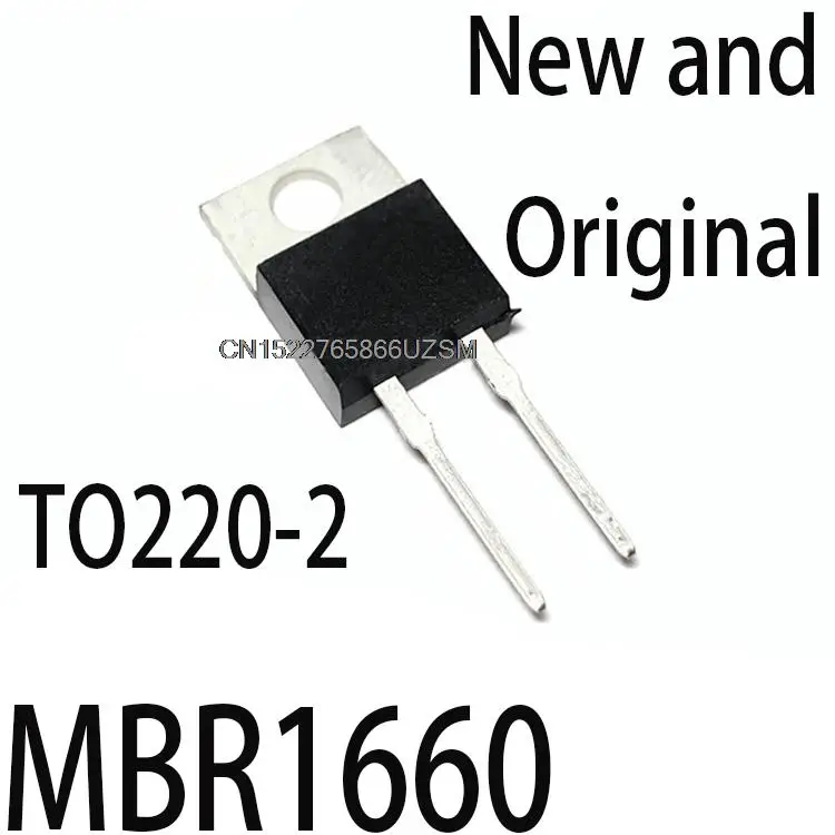 10PCS New and Original DIODE SCHOTTKY 60V 16A TO220-2 new original MBR1660