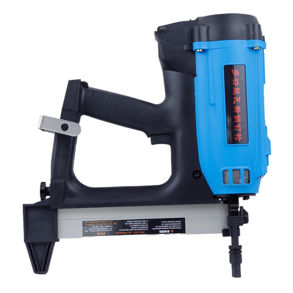 WSQ-01 Pneumatic Nail Gun Lithium Battery Gas Nail Gun Steel Air Stapler Pneumatic Tools For Frame And Trunking 220V