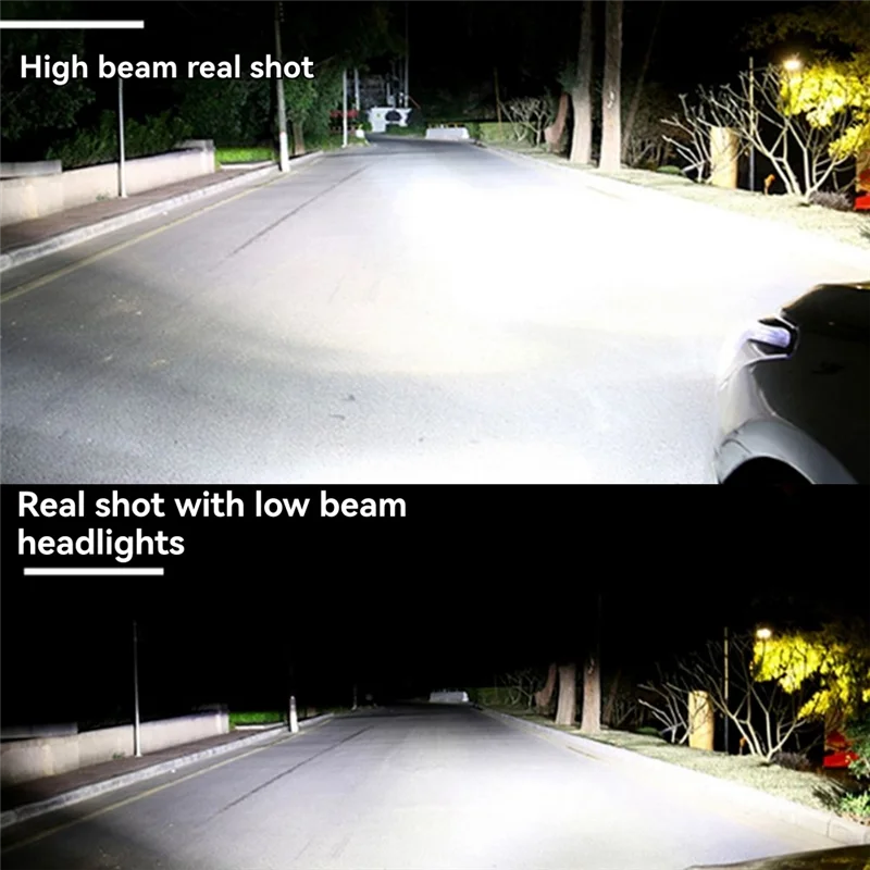 

X39A-55W Low Lights 65W High Lights 2Pcs 3 Inch Projector Lenses Light 12V Universal Car Headlamp Car Headlight