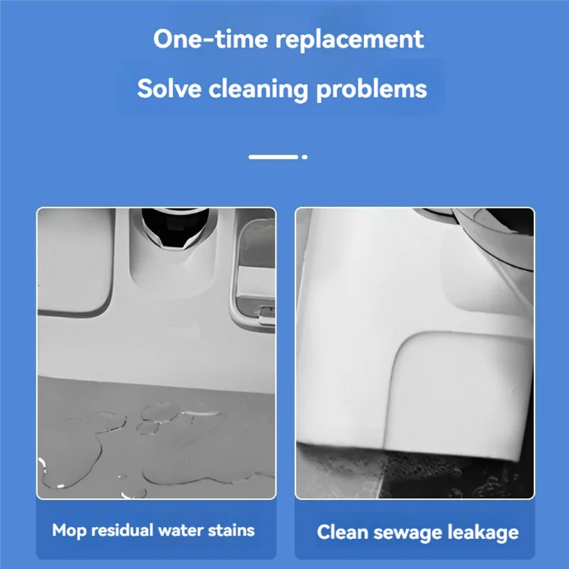 BAAM-rascador de deshuesado para Dreame H12, raspador inferior para fregador de suelo, accesorios raspador de repuesto para aspiradora