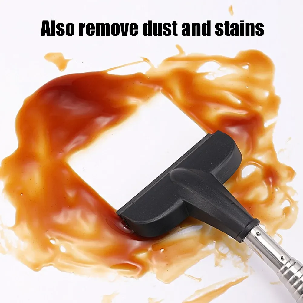 휴대용 비오는 유리 창 청소 도구, 와이퍼 확장형 핸들, 자동차 사이드 미러 스퀴지, 텔레스코픽 백미러 스퀴지