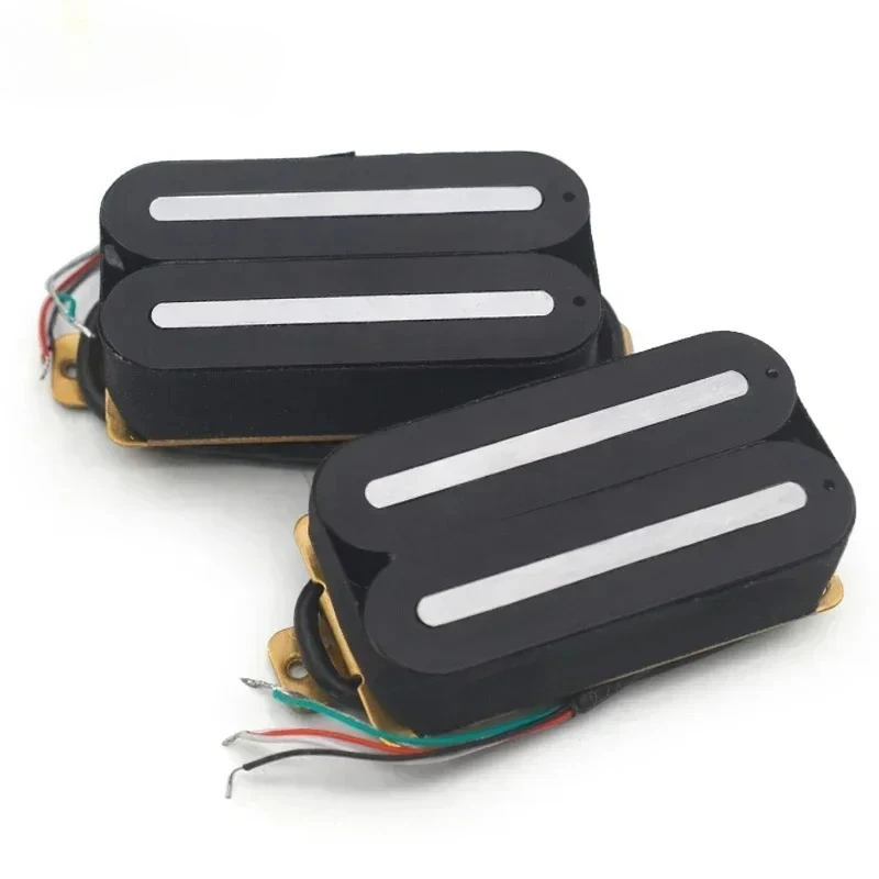 Super Power Dual Rail Ceramic Humbucker Electric Guitar N-10K/B-16K Double Coil Pickup Coil Splitting Pickup Black