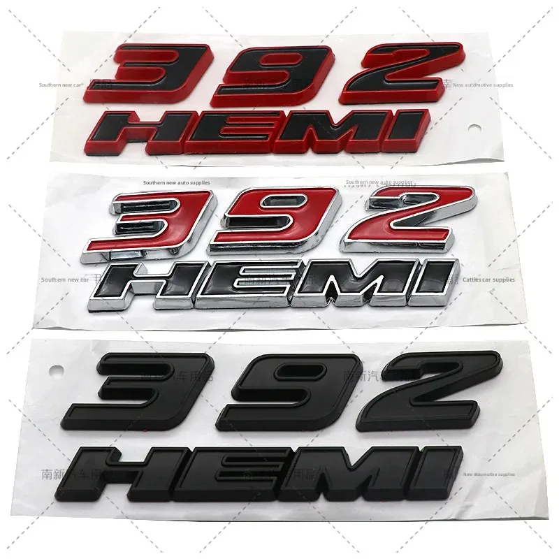 6.4L HEMI ملصقات السيارات ل جراند شيروكي دودج 392HEMI ABS المواد تعديل ورقة مجلس ملصقات الصينية المنشأ