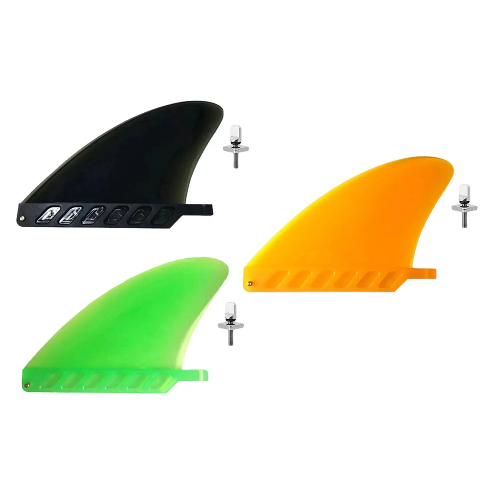 Surfboard Fins Surf Fins Center Fins Single Fin for Cruiser Deck Water Sports Surfing