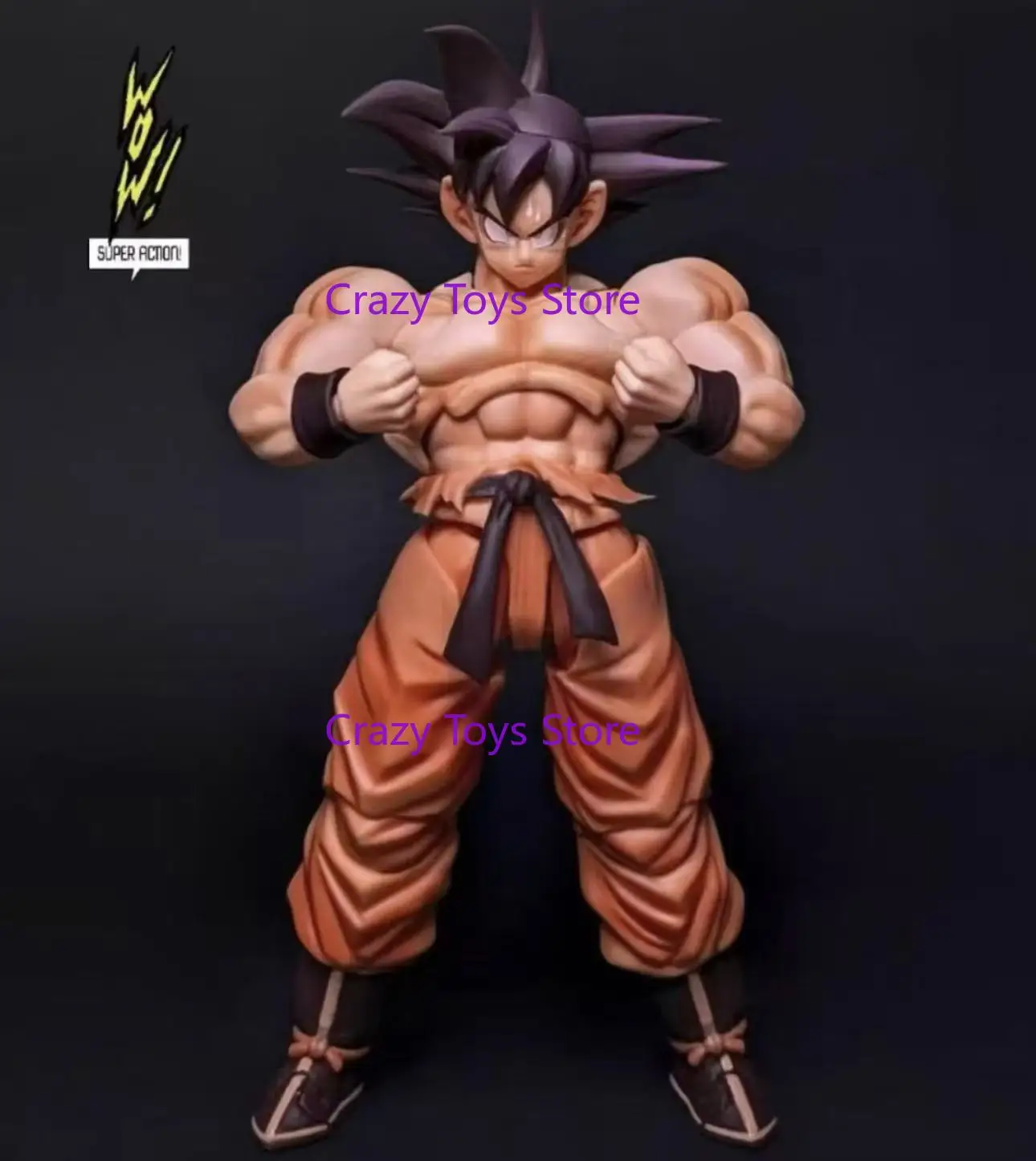 متوفر في المخزون Wow Studio Dragon Ball Z Legend Super Saiyan Son Goku Kaiouken 3.0 SHF شخصية سلسلة الأكشن نموذج الشكل #4