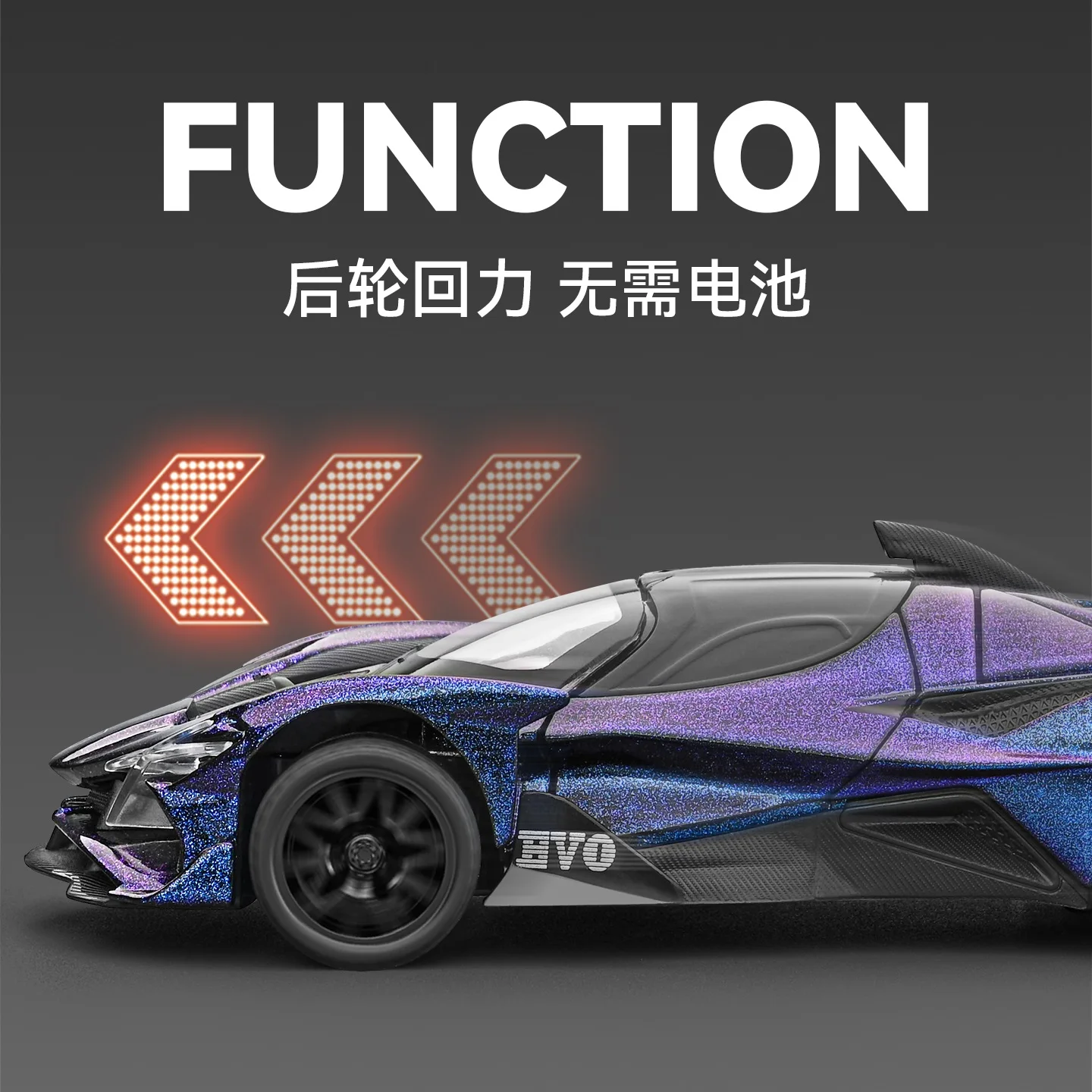 مقياس 1:32 محاكاة سيارة رياضية أبولو EVO سبيكة دييكاست نموذج سيارة كلاسيكية سيارة خارقة ضوء الصوت لعبة الأولاد هدية