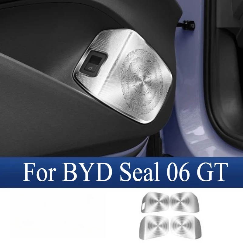 Для BYD Seal 06 GT приборная панель, маски для выхода воздуха с обеих сторон, защитный чехол из нержавеющей стали, автомобильные аксессуары
