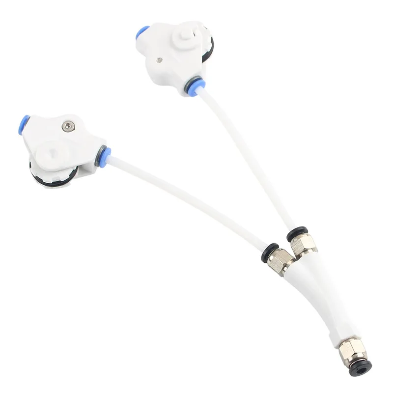 2-in-1 Y-Type Filament Feeder for Smooth Multi-Material Printing Featuring Dual Input Ports and Manual Jam-Free Roller System