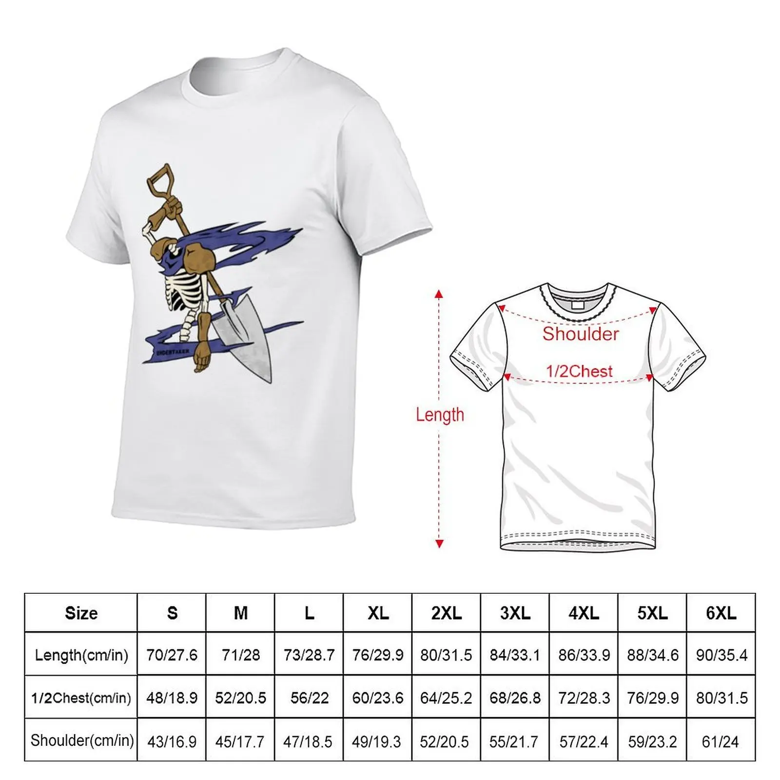 Eighty six (86) Undertaker| Perfect Gift T-Shirt Large Size Loose Casual Tee