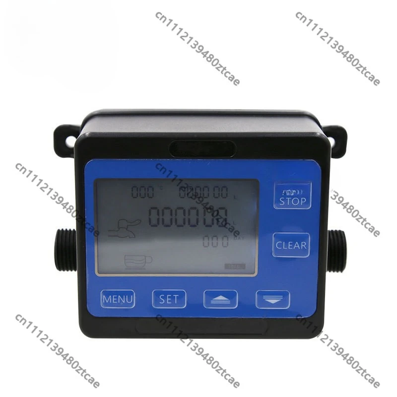 OEM water flow measuring device, built-in LCD-M quantitative controller with NC filling valve. G1/2