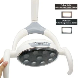 Dental Induktion Licht Betrieb Lampe Dental 9 LED Oral Lampe Für Dental Einheit Stuhl Ausrüstung Mundpflege Werkzeuge