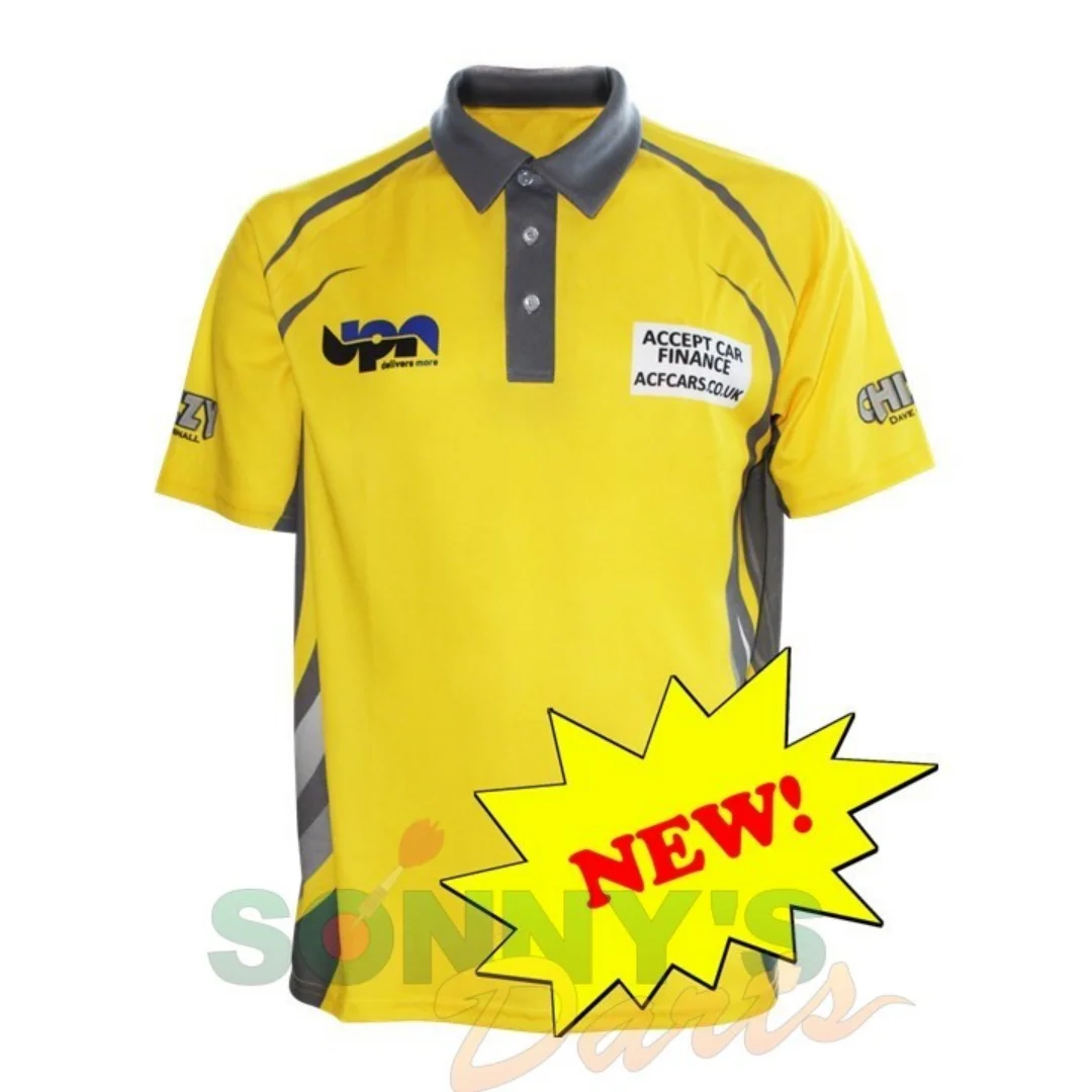 

Dave «Chizzy» Chisnall Darts Спортивная одежда Джерси для любителей дартса Рубашка-поло Дартс Спортивная быстросохнущая мужская футболка Детская одежда