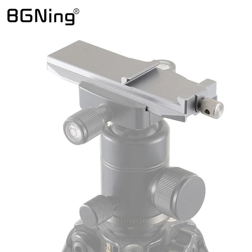BGNing Metall-Schnellwechselplatte für DJI RS 4 Mini, kompatibel mit Arca-Swiss-Montageplatten, Kamerakäfigen und L-Platten, verstellbar – Detail 36