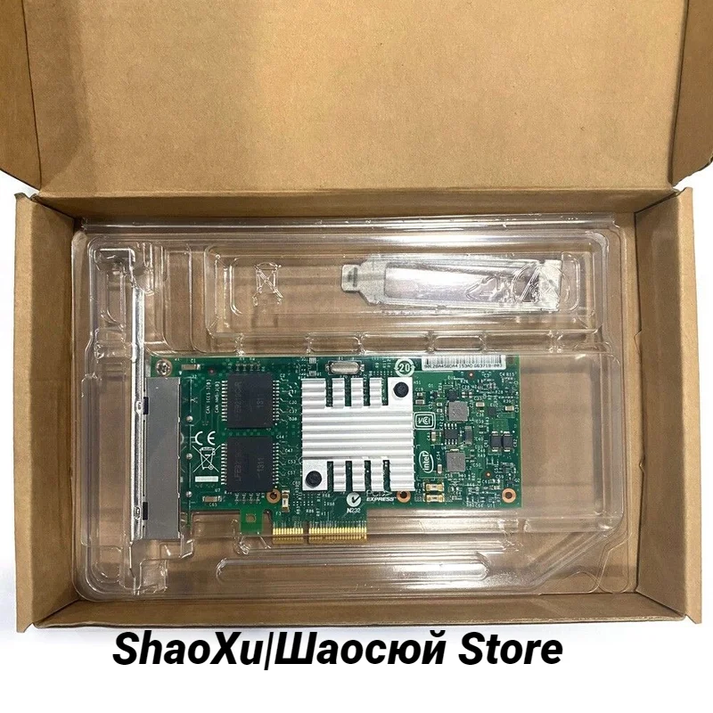 

I340-T4 E1G44HT E1G44HTBLK NIC Gigabit PCI-E Ethernet Server Adapter - US