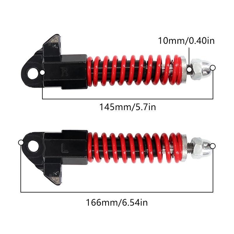 Electric Scooter Shock Absorber Front Fork Shock Absorber Hydraulic Spring Front Wheel Shock Absorber 8 Inch Shock Absorber