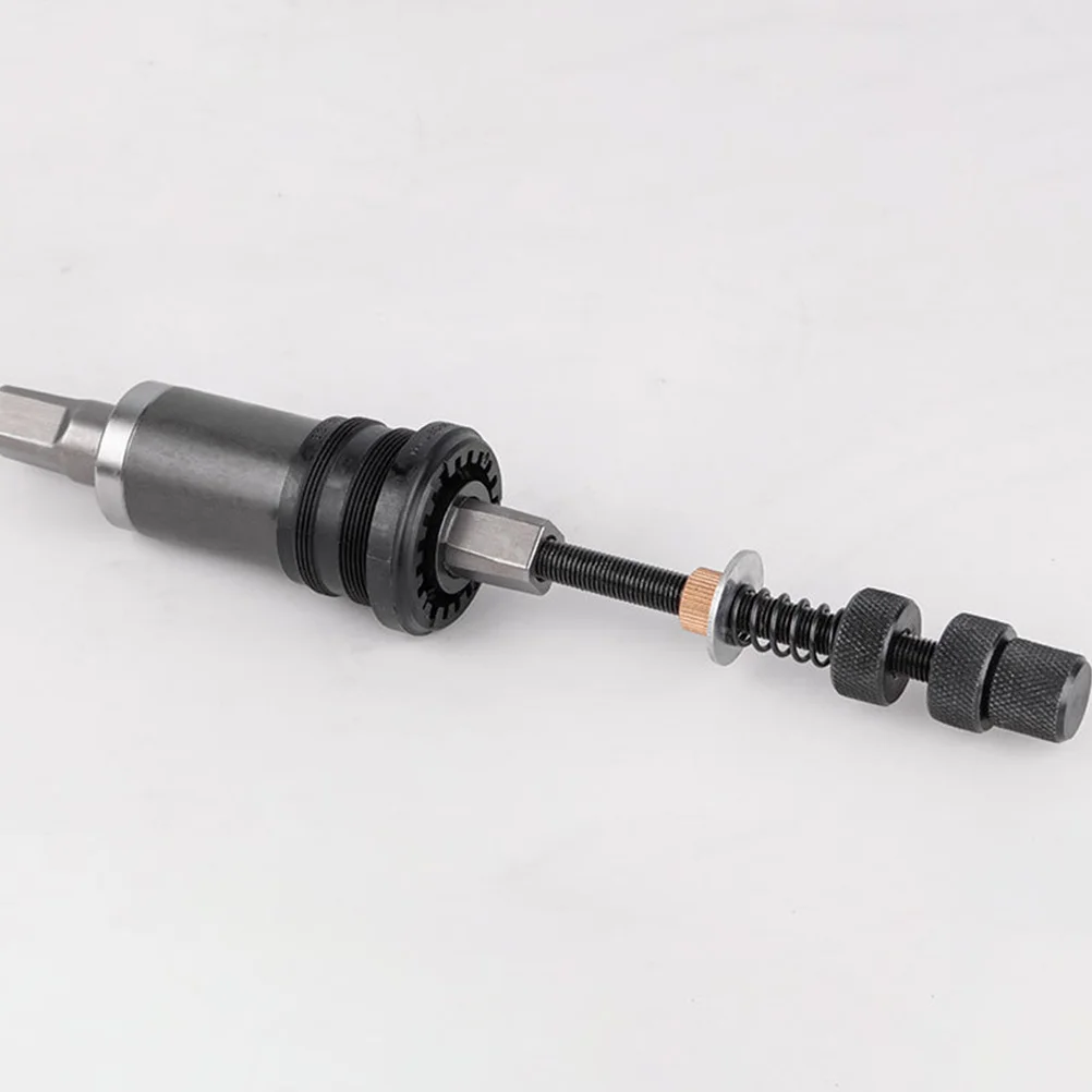 Bike Installation Press Tool Metal Bicycle Repairing Accessory Simplifies Headset Axle Assembly for DIY Enthusiasts and