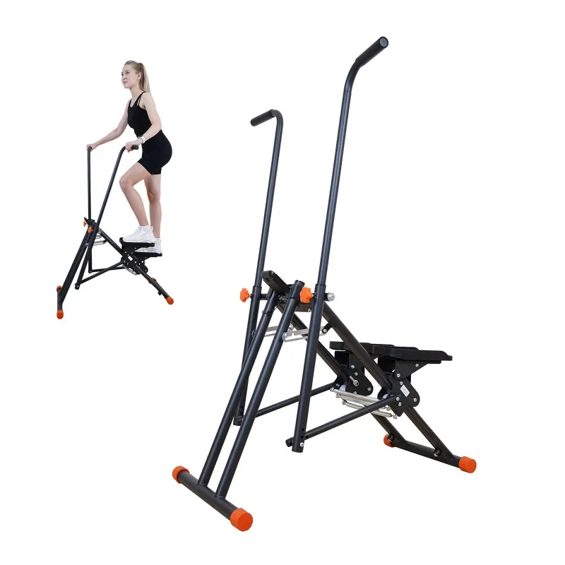 

Foldable Durable Home Bodybuilding Stepper - Indoor Fitness Exercise Equipment, Compact Trainer for Full-Body Workouts