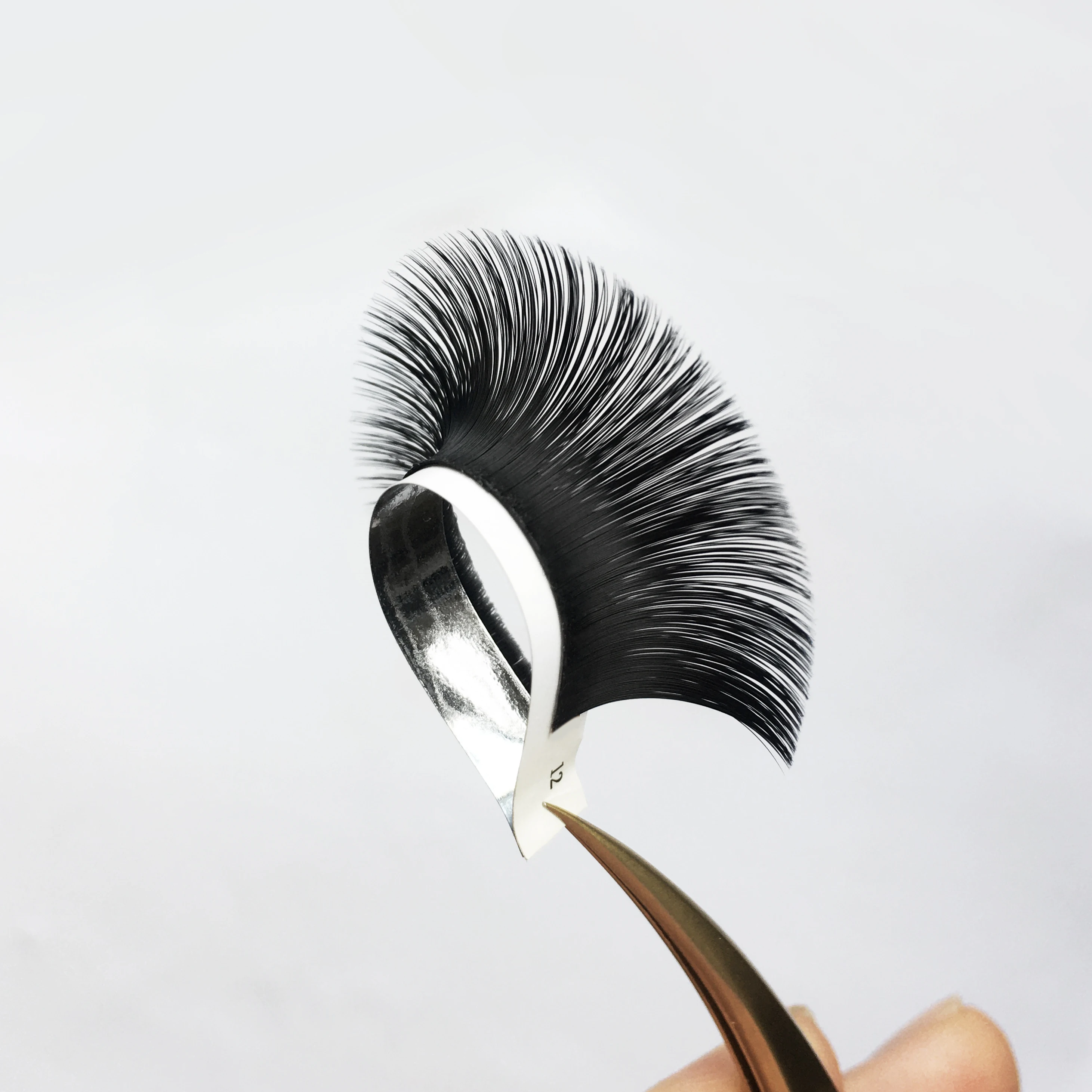 JB Auto Easy Fanning Russian Volume Fans Lashes Fast Blooming Eyelash Extension Matte Black Individual Lash Beaty Salon