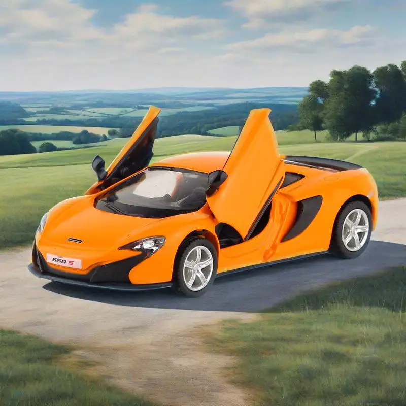 

1:36 McLaren 650s Alloy Racing Sport Car Model Diecast & Toy Vehicles Metal Decoration Pull Back Collection Boy Toys