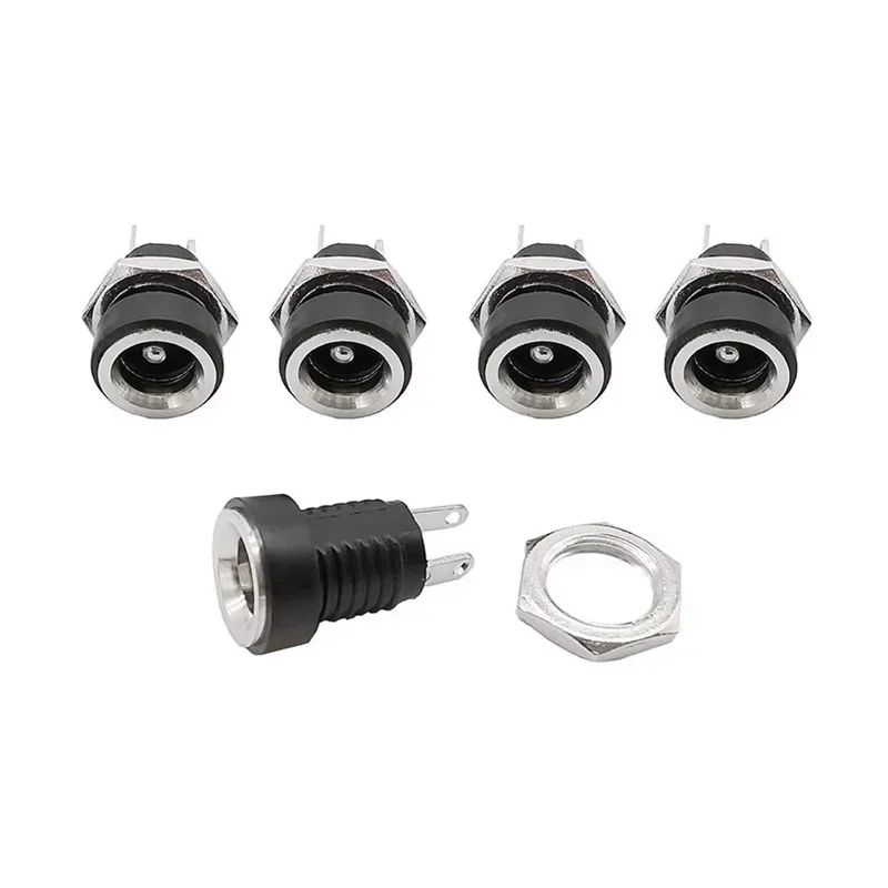 مزود مقبس طاقة تيار مستمر ، موصل مثبت على لوحة أنثى ، محول ، 2 دبوس ، مقبس d022b ، x من من من من الخارج ، x من من من من الخارج ، 10 من الخارج ، 50