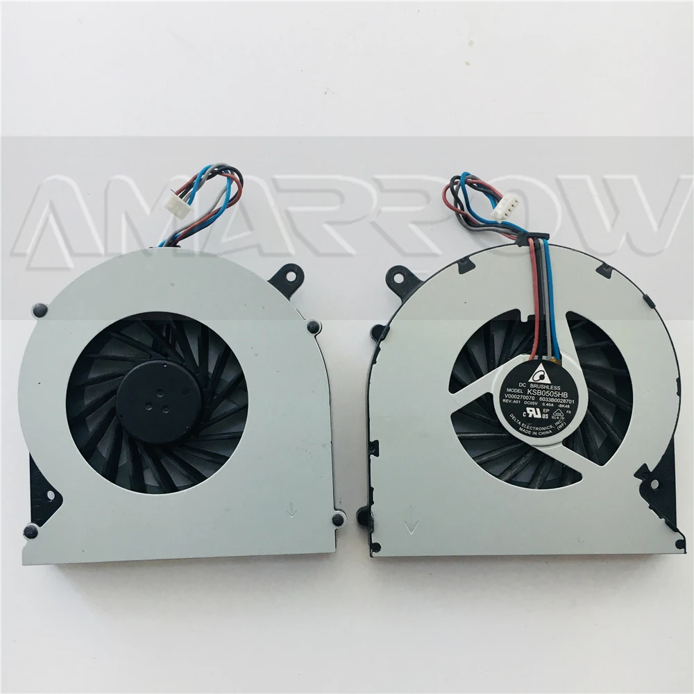 Original Laptop Heatsink Cooling Fan Cpu Cooler for TOSHIBA C850 C855 C870 C875 L850 L870 L870D H000037360