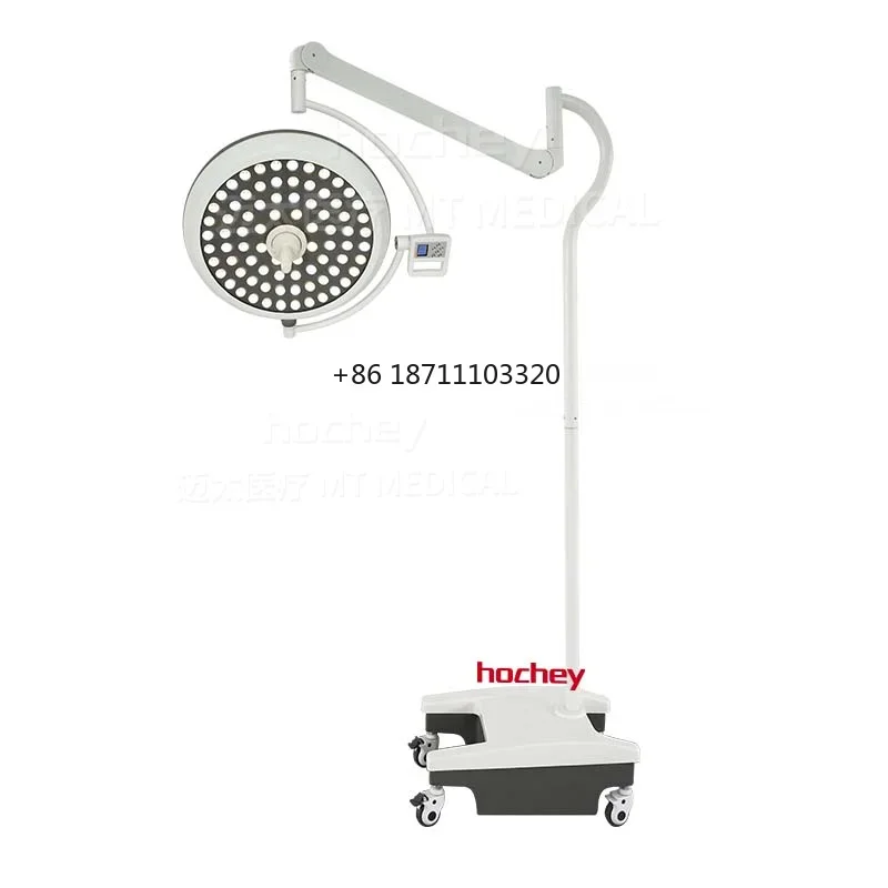 

Hospital Equipment Shadowless Portable Operating Room LED Light Mobile Stand Theatre Surgery Surgical LED Lamp