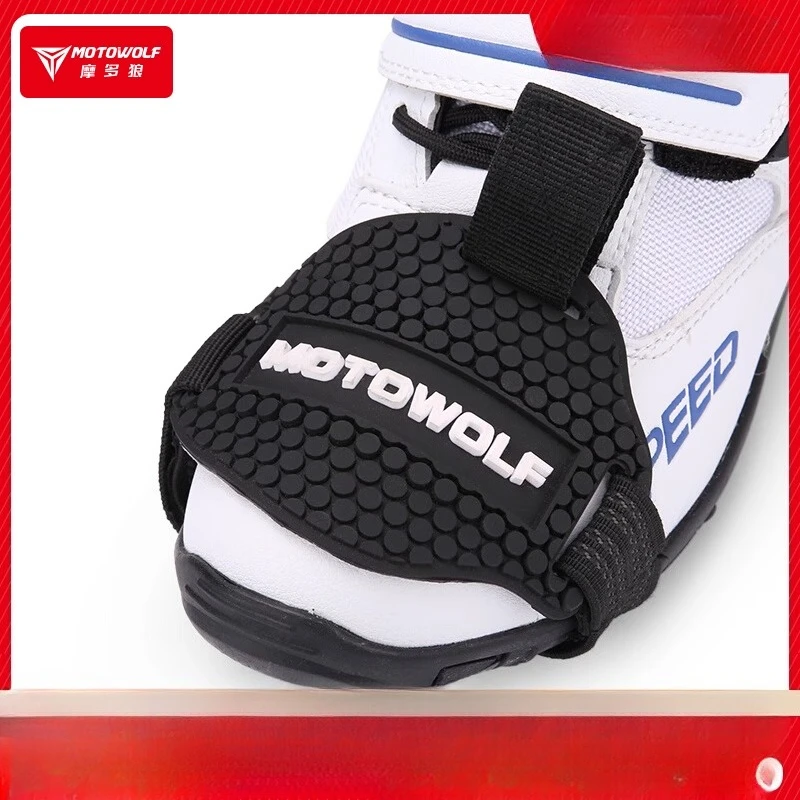 

Off-road Motorcycle Riding Gear Shift Anti-dirty Shoe Cover Wear-resistant Shoe Head Non-slip Gear Rubber Cover