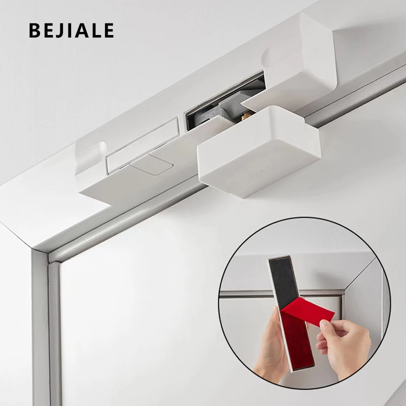 BEJIALE Door Barrier Buffer Wooden Door Flat Door Open Invisible Door Household Door Close Mute Anti-clip Hydraulic Door Close