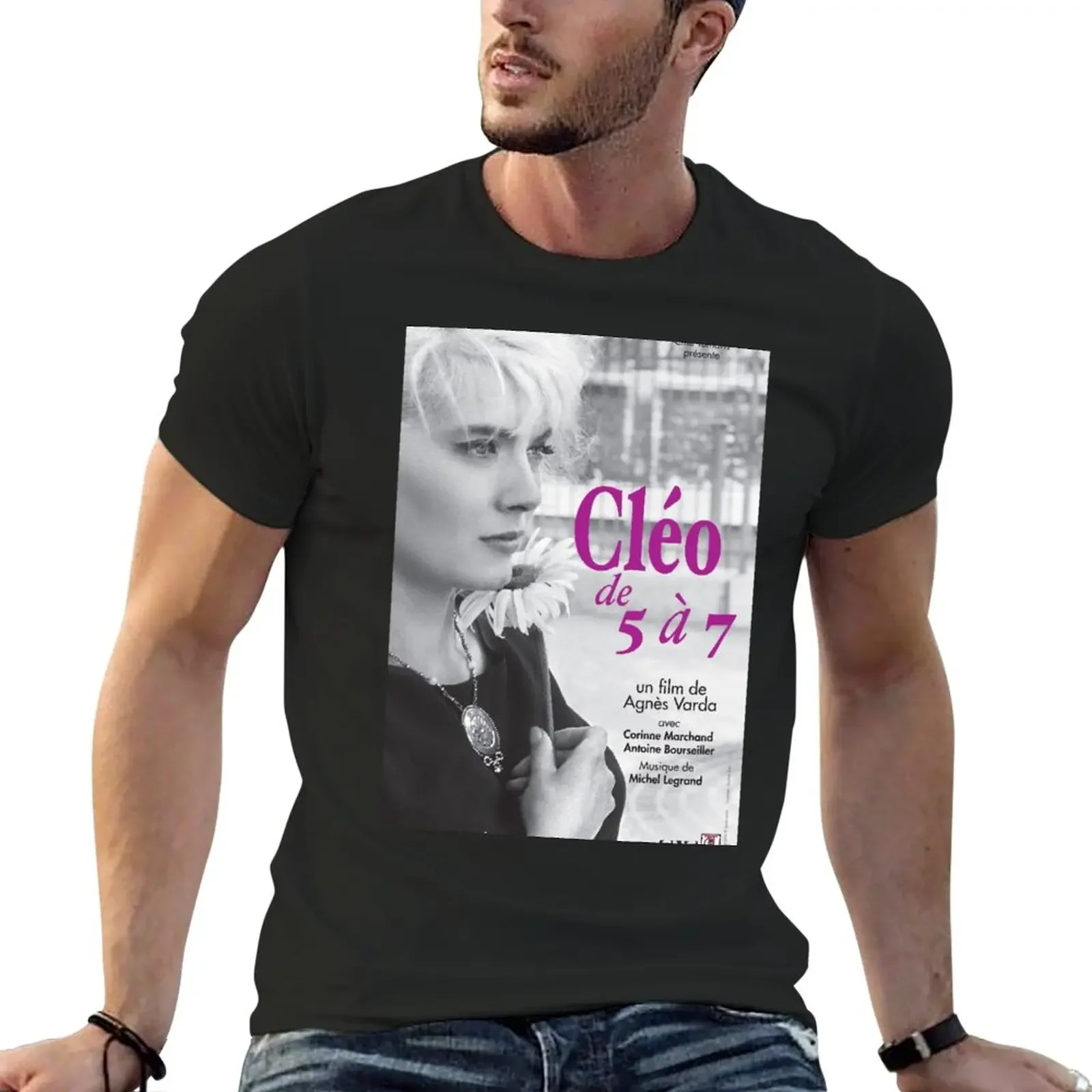 New Cleo from 5 to 7 Agnes Varda T-Shirt funny t shirt tees Men's t-shirt