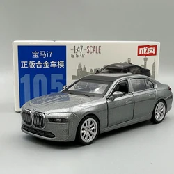 1:47 BMW I7 1:42 BMW CSL 3.0 Alloy Car Diecasts & Toy Vehicles Car Model Miniature Scale Model Car Toy For Children