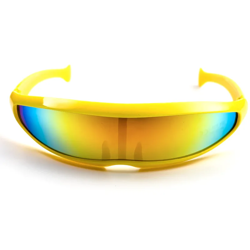 Neue Frauen Cyberpunk Sonnenbrille Männer futuristische Technologie Sonnenbrille Vintage Marke Designer Sonnenbrillen UV400 Schutz Gafas de Sol