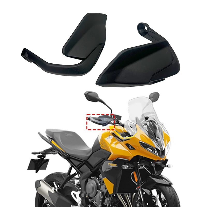 Image of Neu Für Triumph TIGER 800 Tiger Sport 800 2025- Tiger 800 Motorrad Handschutz Schild Hand Schutzfolie Windschutzscheibe Tiger 800