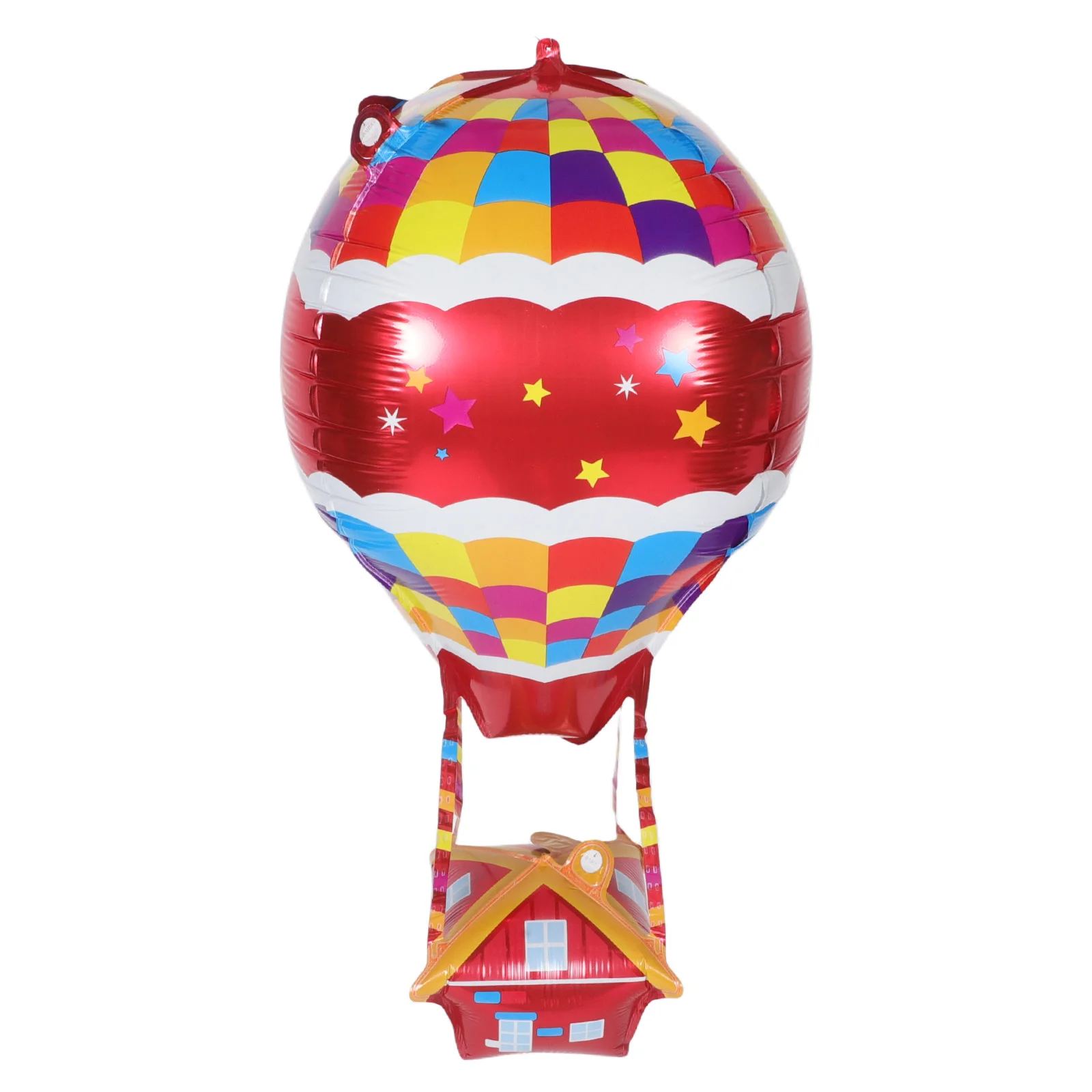 

4Pcs Hot Air Balloon Decoration Aluminum Foil Balloons Party Shape Modeling Window Centerpieces Birthday Festive Supplies