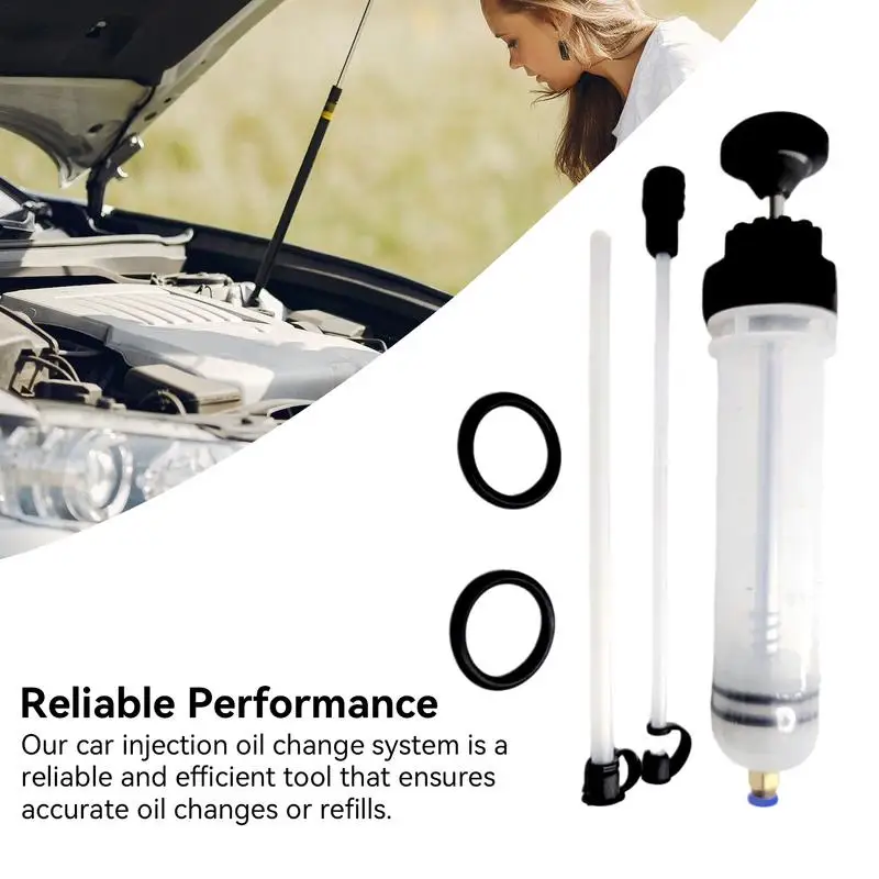 New Manual Vacuum Oil Fluid Extractor Pump Car Truck Boat Fuel Pump Oil Changer Liquid Change Petrol Transfer Tank Dispenser