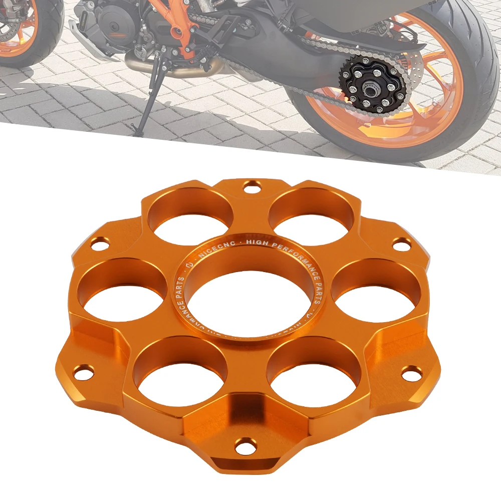 

NICECNC Motorcycle Rear Sprocket Carrier Drive Flange Hub Cover for KTM 1290 Super Duke R/GT 2014-2018 2019 2020 2021 2022 2023