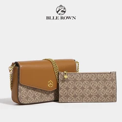 NEW Luxury Women Single Strap Shoulder Bag with Chain Small Pu Leather Messenger Bags letters female shoulder handbag