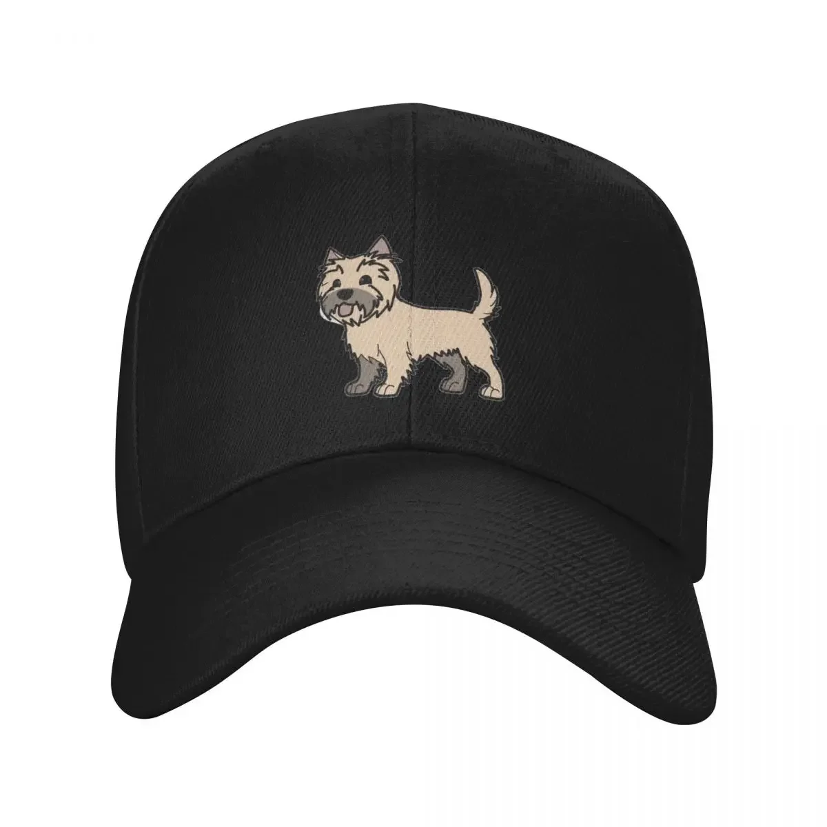 

Cairn Terrier Sticker Baseball Cap Golf Cap summer hat fishing caps man Boy Women's