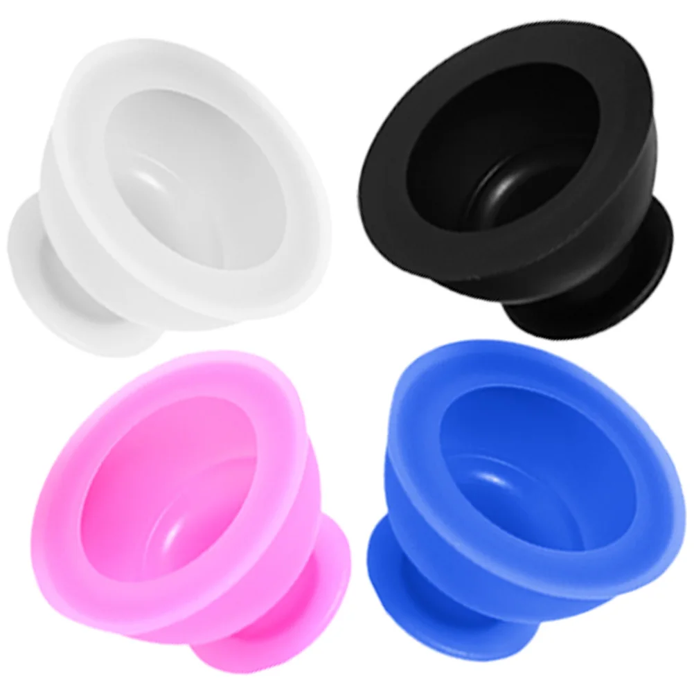 

4 Pcs Silicone Cupping Device Relax Massager Muscle Anti Cellulite Suction Silica Gel Professional Body Massage Cupping Set