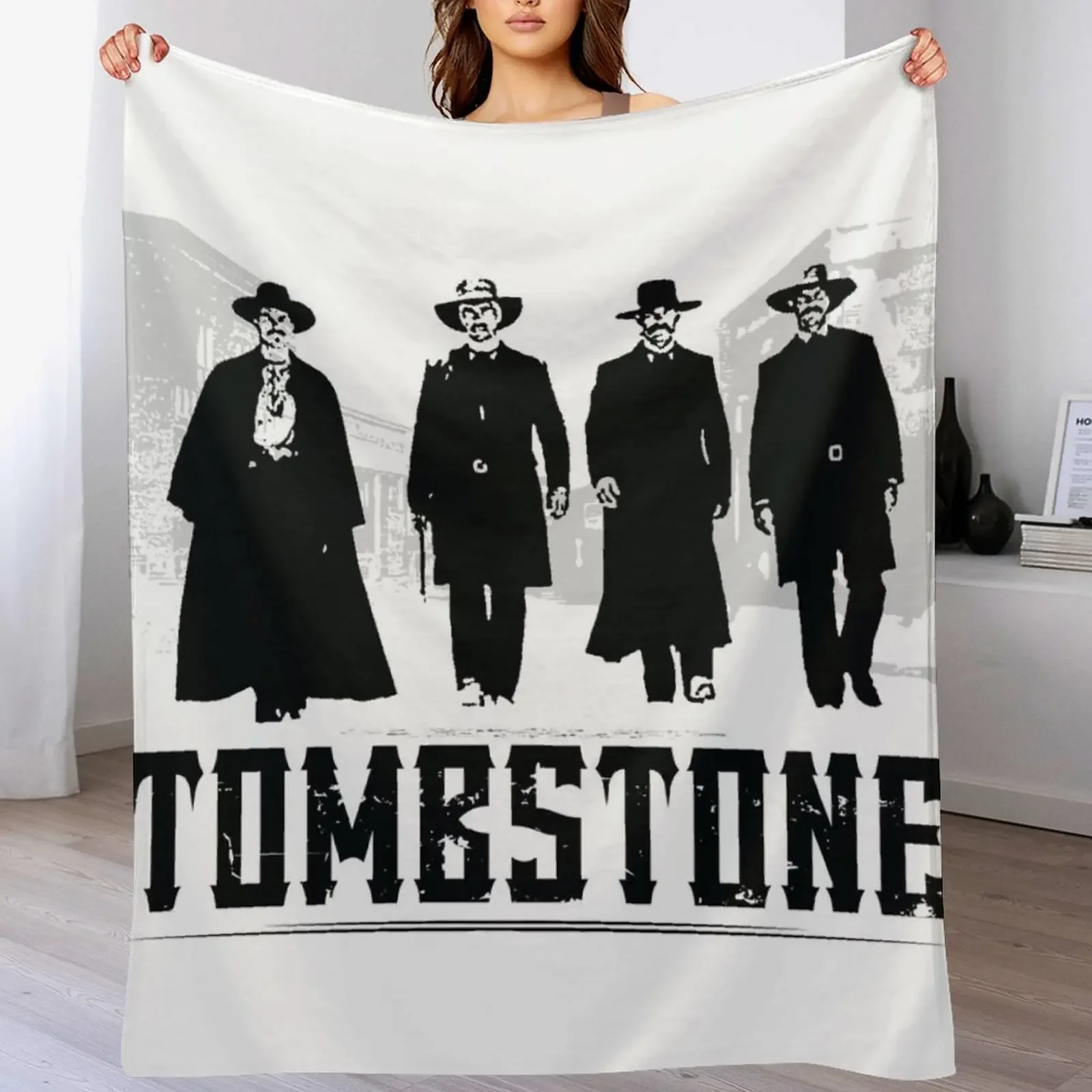 

MOVIES: TOMBSTONE BLACK Throw Blanket decorative cosplay anime Luxury St manga Blankets