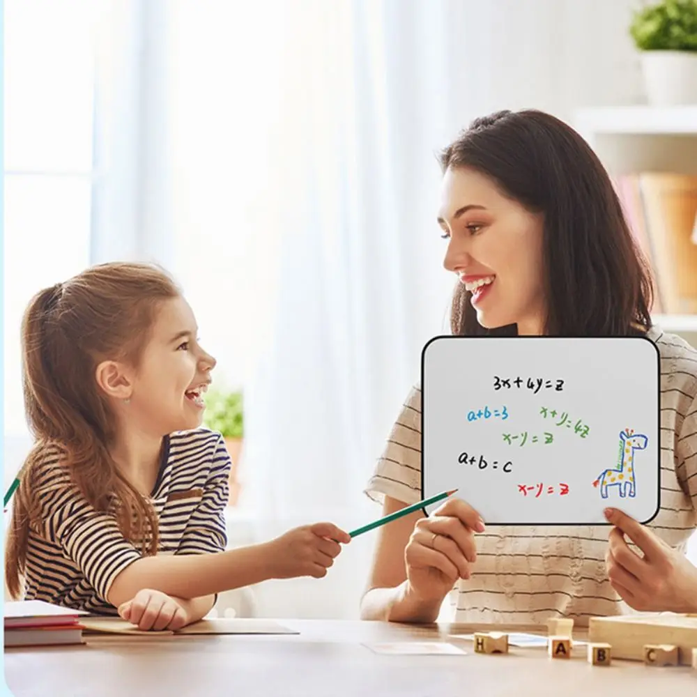 A5/A4/B4/A3 Whiteboard, trocken abwischbar, magnetfreundlich, löschbare Schreibtafel, doppelseitig, wiederverwendbar, kleine Tafel für den Schreibtisch – Detail 9